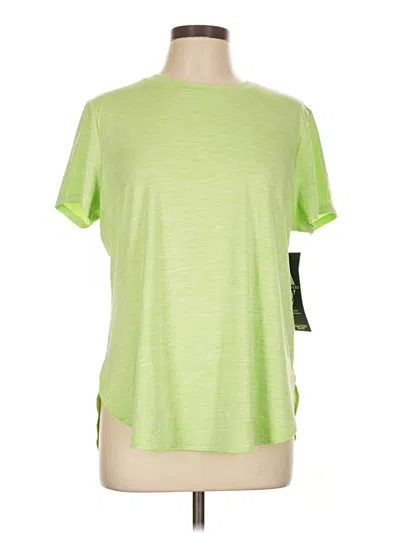 Pre-owned Skechers Active T-shirt In Green