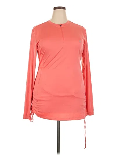 Pre-owned Skechers Active T-shirt In Orange