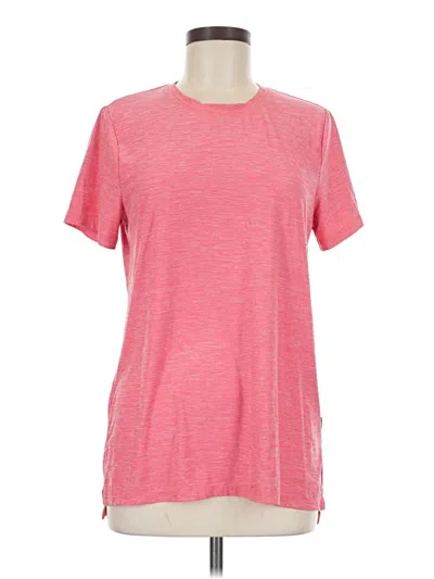 Pre-owned Skechers Active T-shirt In Pink