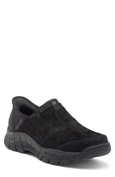 Skechers Alvern Slip-on Sneaker In Black