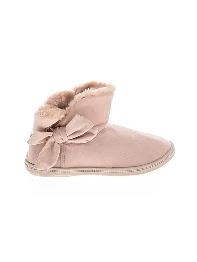 Pre-owned Skechers Ankle Boots In Pink