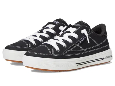 Skechers Arch Fit Arcade Womens Sneakers In Black