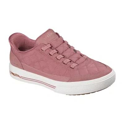 Skechers Arch Fit Arcade Cuddle Steps Womens Sneakers In Pink