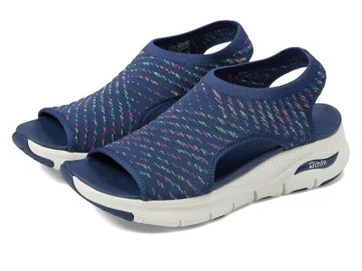 Skechers Arch Fit - Catchy Wave In Blue