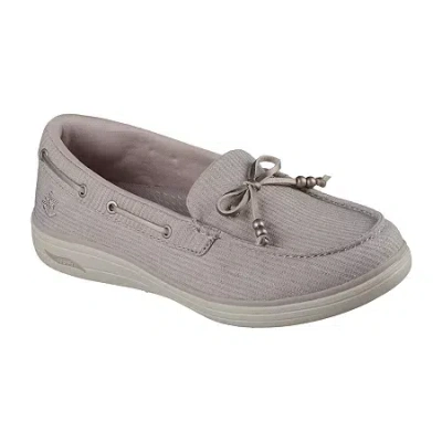 Skechers Arch Fit Inspire Womens Boat Shoes In Neutral
