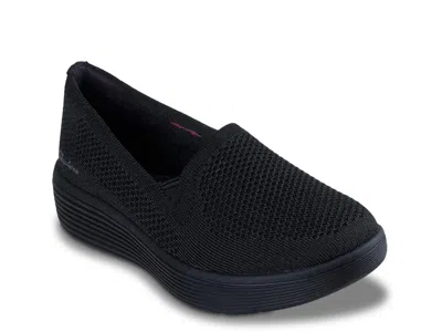 Skechers Arch Fit Laguna Adore Her Slipon In Black