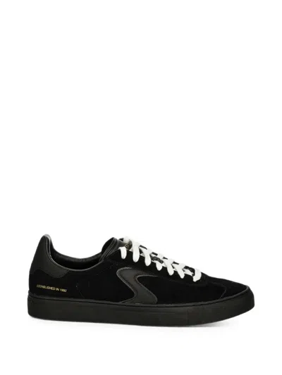 Skechers Arch Fit Legend Logo-debossed Sneakers In Black