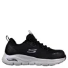 Skechers Arch Fit Sr Composite Toe Black / Grey 108075-bkgy Women's In Black