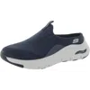 Skechers Arch Fit Womens Air-cooled Lifestyle Slip-on Sneakers In Blue