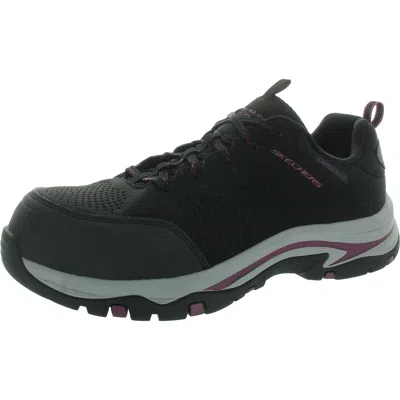 Skechers Astallet Womens Composite Toe Lace-up Work & Safety Shoes In Multi