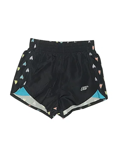 Pre-owned Skechers Kids' Athletic Shorts In Black