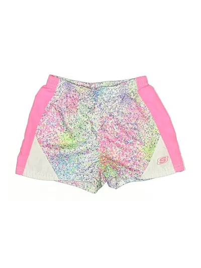 Pre-owned Skechers Kids' Athletic Shorts In Pink