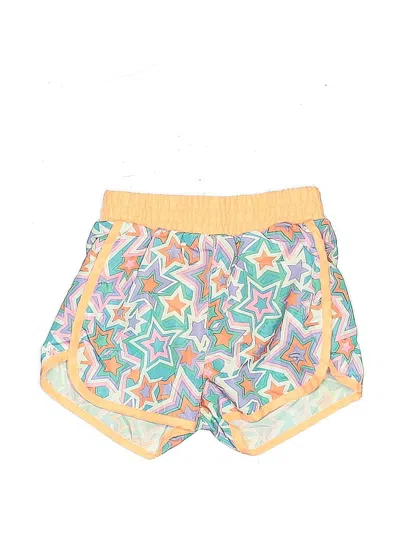 Pre-owned Skechers Kids' Athletic Shorts In Yellow