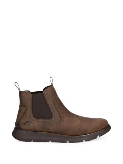 Skechers Augustino Paulo Ankle Chelsea Boots In Multi