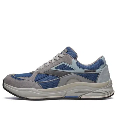 Skechers Benago Grey/blue In Gray