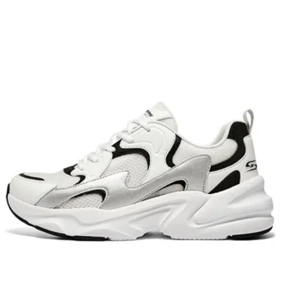 Skechers Bobs Bamina 2 'white Black Silver' In Multi