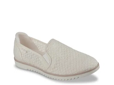 Skechers Bobs Flexpadrille Lo Breezy Twirl Flat In Neutral