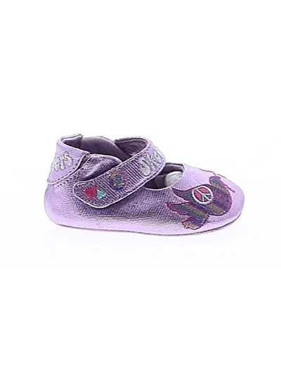 Pre-owned Skechers Kids' Booties In Purple