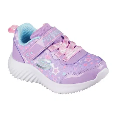 Skechers Babies' Bounder Toddler Girls Sneakers In Purple