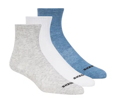 Skechers Boy's 3 Pack Boys' Crew Socks In Multi
