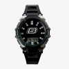 Skechers Boys Black Strap Watch Ske4014jc In Black