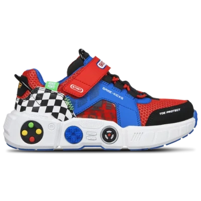 Skechers Kids' Boys Preschool   Gametronix In Red/blue