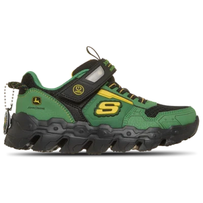 Skechers Kids' Boys Preschool   John Deere Lighted Sneaker In Green