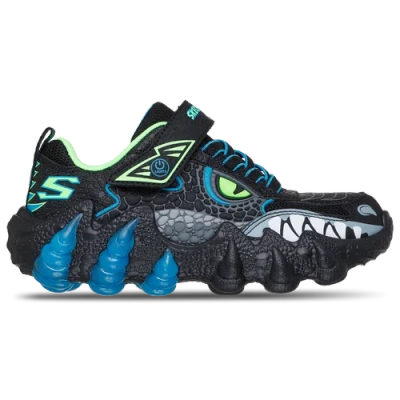 Skechers Kids' Boys Preschool   Skech-o-saurus Light In Black