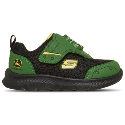 Skechers Kids' Boys   John Deere Lighted Sneaker In Multi