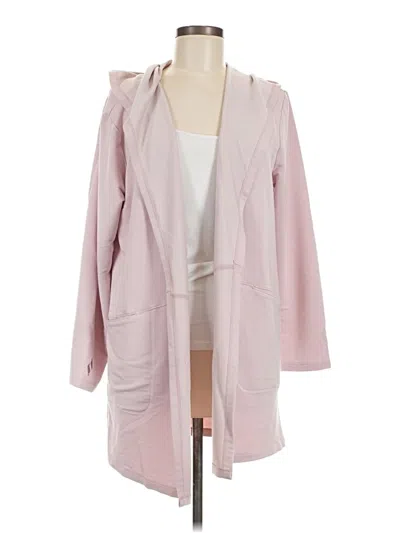 Pre-owned Skechers Cardigan Sweater In Pink