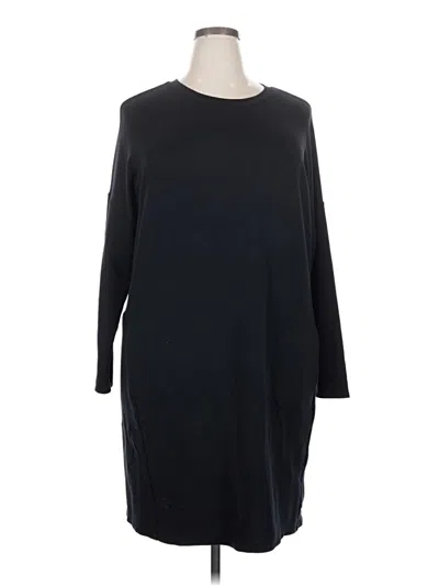 Pre-owned Skechers Casual Dress In Black