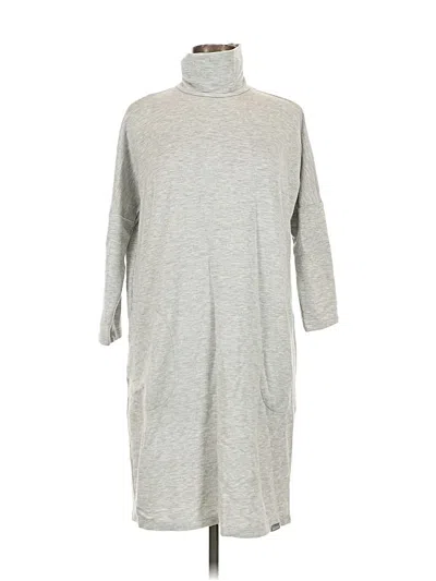 Pre-owned Skechers Casual Dress In Gray