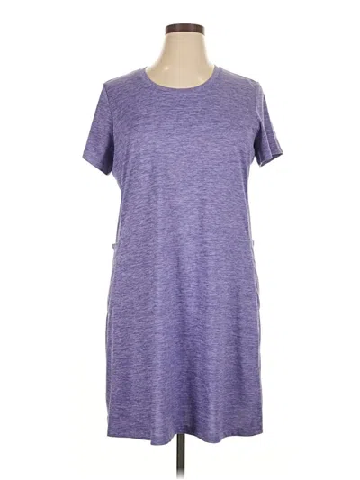 Pre-owned Skechers Casual Dress In Purple