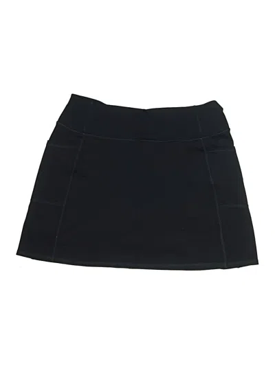 Pre-owned Skechers Casual Skirt In Black