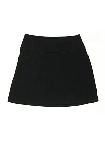Pre-owned Skechers Casual Skirt In Black