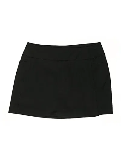 Pre-owned Skechers Casual Skirt In Black