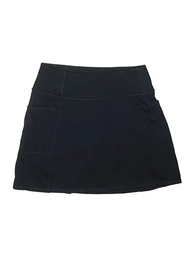 Pre-owned Skechers Casual Skirt In Black