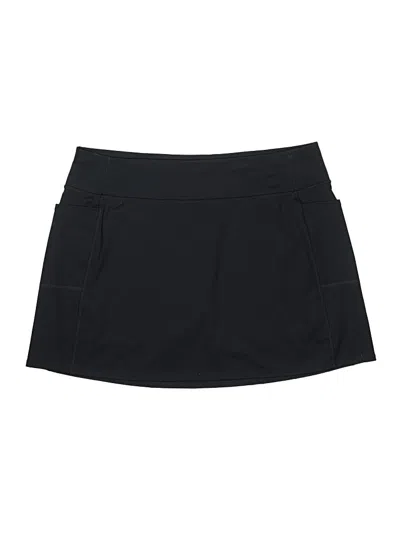 Pre-owned Skechers Casual Skirt In Black