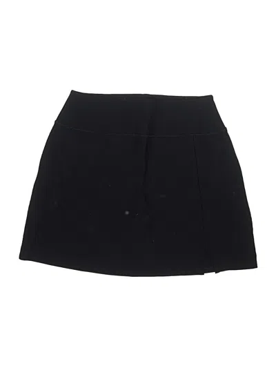 Pre-owned Skechers Casual Skirt In Black