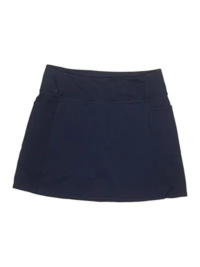 Pre-owned Skechers Casual Skirt In Blue