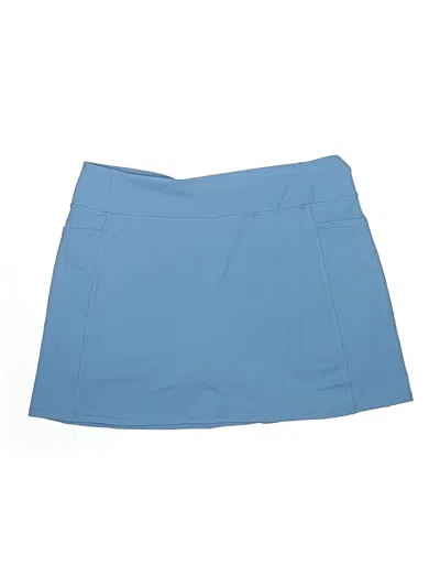 Pre-owned Skechers Casual Skirt In Blue