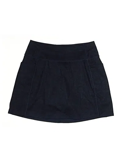 Pre-owned Skechers Casual Skirt In Blue