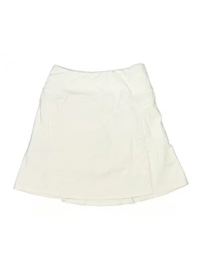 Pre-owned Skechers Casual Skirt In White