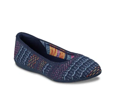 Skechers Cleo Ballet Flat In Blue