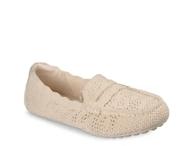 Skechers Cleo Driver Midsummer Dreams Loafer In Neutral