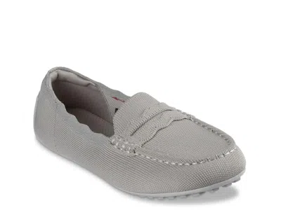 Skechers Cleo Driver Power Couples Loafer In Gray