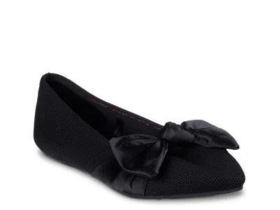 Skechers Cleo Point Classy Flat In Black