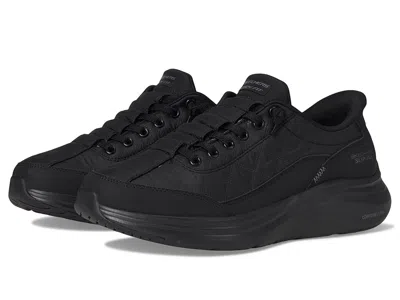 Skechers Contour Foam - Cozy Fit Hands Free Slip-ins In Black