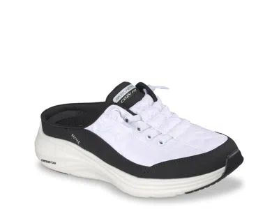 Skechers Contour Foam Cozy Fit Sweet Embrace Mule Slipon Sneaker In Multi