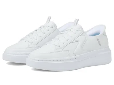 Skechers Court Classics Cordova Classic - New Reign Hands Free Slip-instm Women's Shoes White: 9.5 Medium In Multi